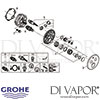 Grohe Grohtherm SmartControl Thermostat Spares